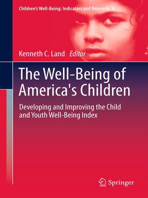 cover image of The Well-Being of America's Children